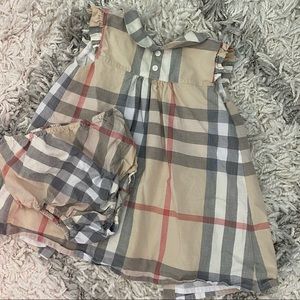 burberry baby dress